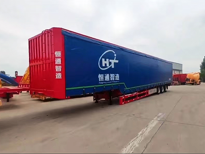 侧帘半挂车